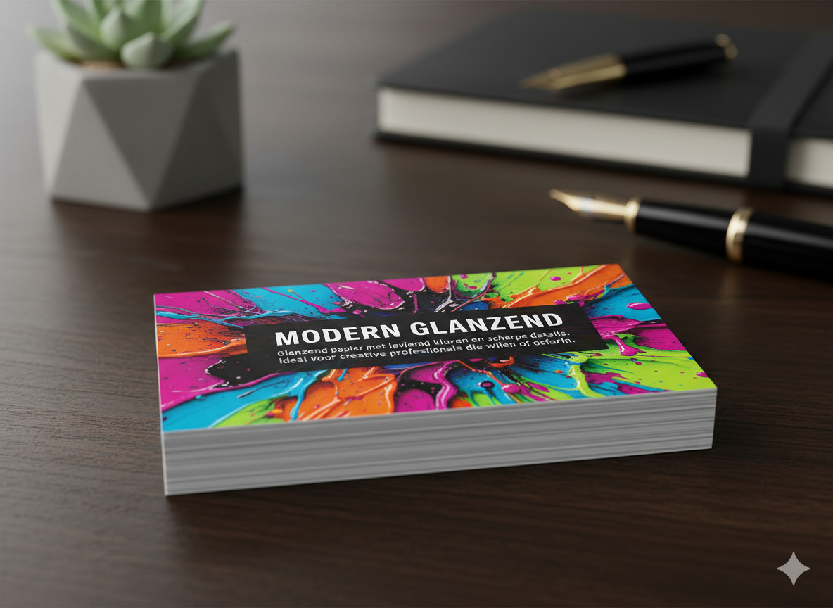 Modern visitekaartje